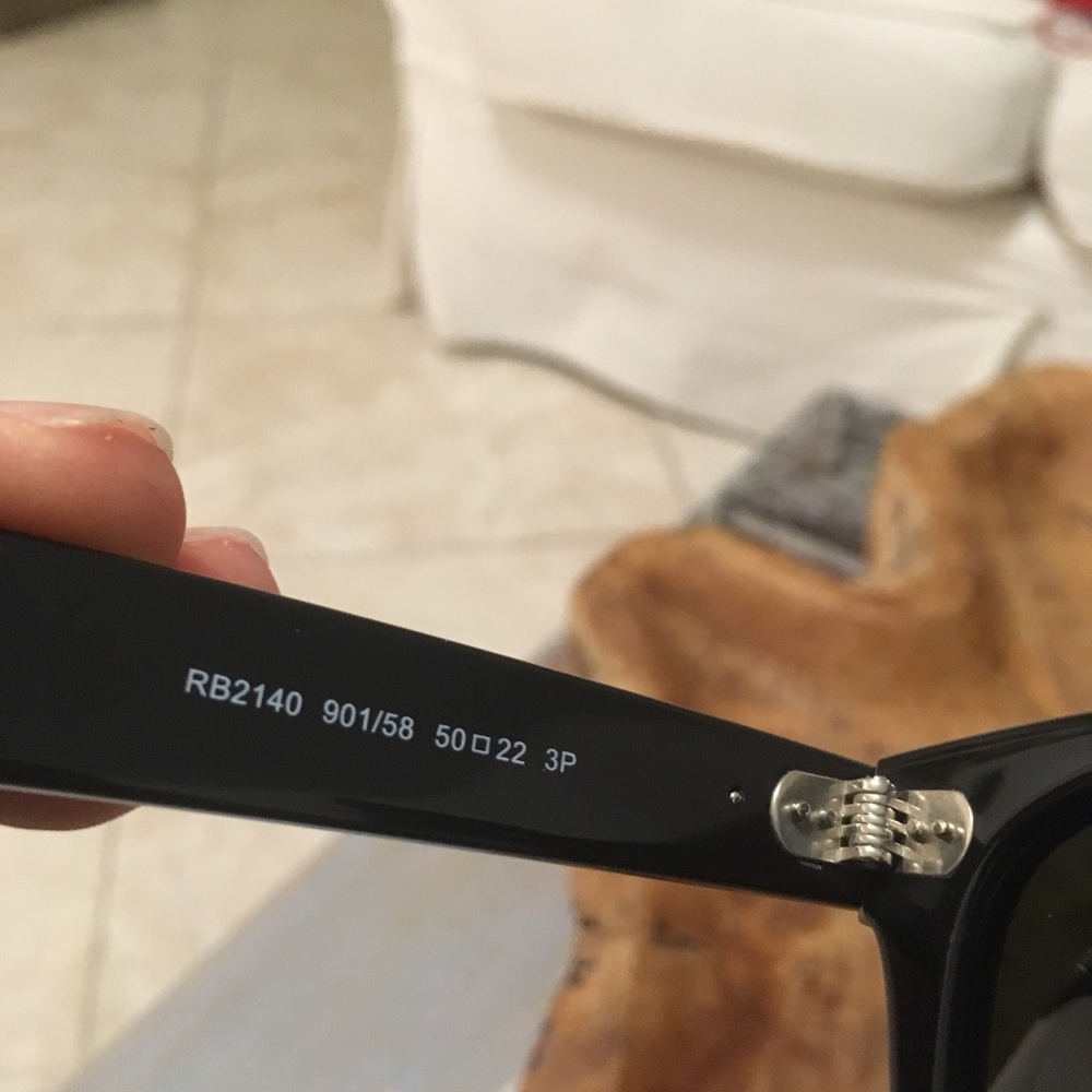 Ray ban wayfarer polarized glass lenses - Picture 7 of 11